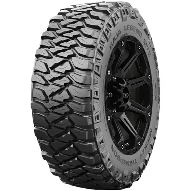 Viral 37x12.50R17LT Mickey Thompson Baja Legend MTZ 124Q LRD Black Wall Tire 331147005