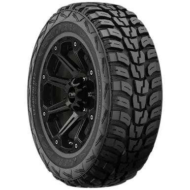 Top Pick LT275/70R18 Fuzion Max Traction 125/122Q LRE Black Wall Tire 012-974