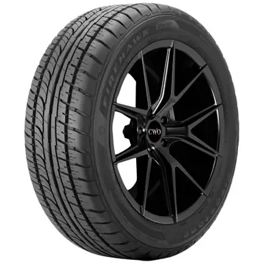 Same Day Shipping 185/55R15 Firestone Firehawk GT 82H SL Black Wall Tire 001-548