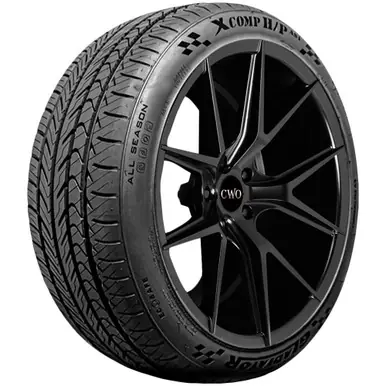 Hassle-Free Returns 225/40ZR19 Gladiator X Comp HP AS1 93W XL Black Wall Tire 1801009402