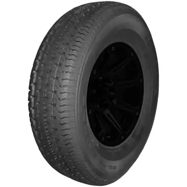 Secure Checkout ST175/80R13 Hi Run ST100 Trailer 97/93M LRD Black Wall Tire HZT1002