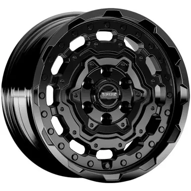 Torque TW547R Fortress 17x8 6x130 +38mm Double Black Wheel Rim 17" Inch TW547R-17806337+38 Today Only