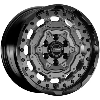 Torque TW547R Fortress 17x8 6x130 +38mm Gunmetal Wheel Rim 17" Inch TW547R-17806332+38 Top Pick