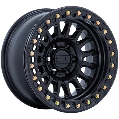 Editor’s Pick KMC KM239 Impact Beadlock 17x9 6x135 +25mm Matte Black Wheel Rim 17" Inch KM239MX17906325