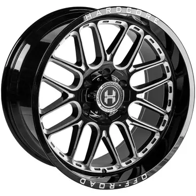 Hardcore HC102 Threat 22x12 8x180 -44mm Black/Milled Wheel Rim 22" Inch HC10222128180GBM-44 Save Now
