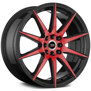 Spec-1 SP-51 20x8.5 5x4.5"/5x120 +38mm Black/Red Wheel Rim 20" Inch SP-5120853838BMR-M Instant Buy
