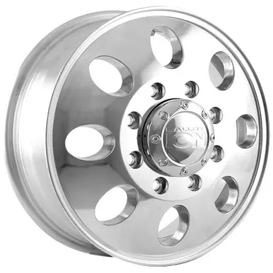 Ion 167 Dually Front 16x6 8x170 Polished Wheel Rim 16" Inch 167-6670FP Free Returns