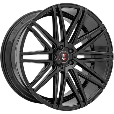 Curva C48 22x9 5x112 +35mm Gloss Black Wheel Rim 22" Inch C48-22901123573BLK Deal