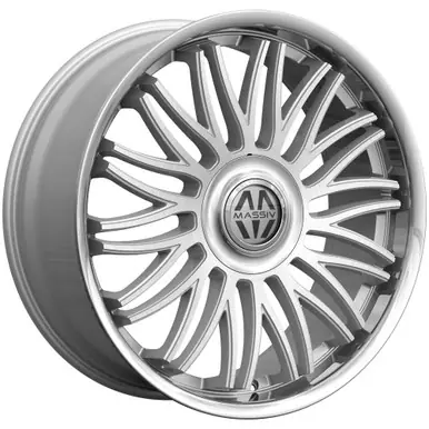 Massiv 928 Fuego 24x9 5x112/5x4.5" +30mm Brushed Wheel Rim 24" Inch MAS928-24945SBR-FC Factory Price