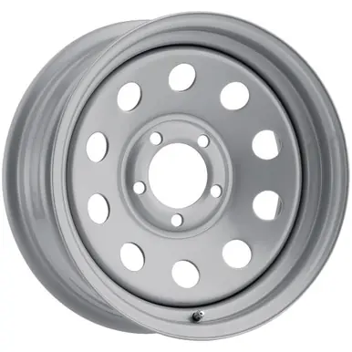 No Minimum Order Vision 70 Trailer Mod 15x6 5x4.5" +0mm Silver Wheel Rim 15" Inch JG70-5665S0