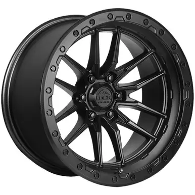 Best Choice Lock Off-Road Krawler 20x9 8x6.5" +1mm Matte Black Wheel Rim 20" Inch KRAWLER-2986MB