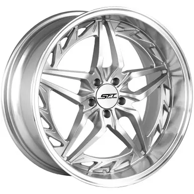 Editor’s Pick Shift HF37 Injector 18x8.5 5x100 +30mm Silver Wheel Rim 18" Inch HF3788550030SP