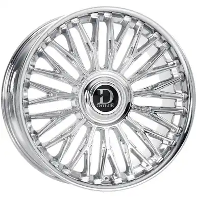 Dolce Luxury Lusso 24x10 6x135/6x5.5" +25mm Chrome Wheel Rim 24" Inch LUSSO-241036C25 In Demand