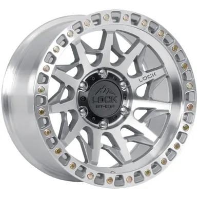 Lock Off-Road Lunatic 17x9 8x180 -12mm Machined Wheel Rim 17" Inch LUNATIC-7988MC12N Top Pick