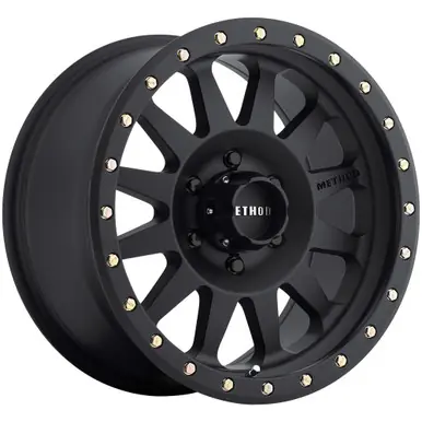Markdown Method MR304 Double Standard 16x8 6x5.5" +0mm Matte Black Wheel Rim 16" Inch MR30468060500