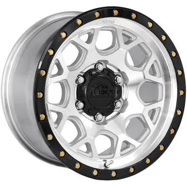 Reika R45 Marauder 17x9 6x5.5" -12mm Machined Wheel Rim 17" Inch R45790126555F Original