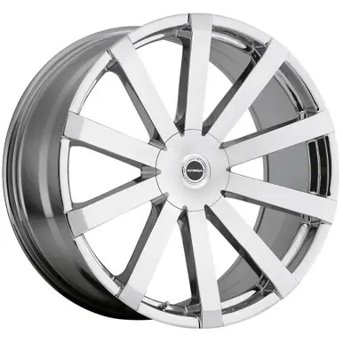 Strada S50 Gabbia 22x8.5 5x112/5x115 +35mm Chrome Wheel Rim 22" Inch S50250235 Buy Today
