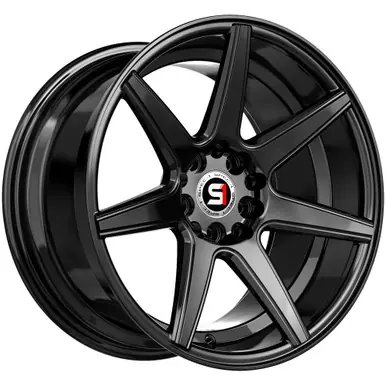 Spec-1 SP-73 17x7.5 4x100/4x4.5" +42mm Gloss Black Wheel Rim 17" Inch SP-731775942GB Professional Grade