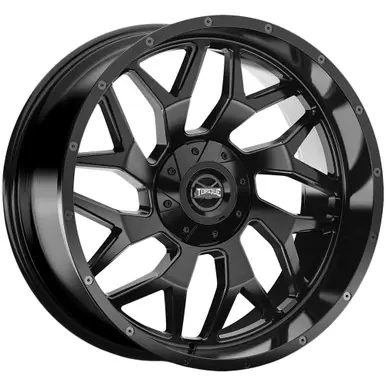 Torque TW427C Vortex 20x9 6x135/6x5.5" -12mm Satin Black Wheel Rim 20" Inch TW427C-20903504-12 Big Sale