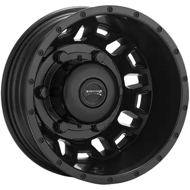 Best Seller Torque TW514C Rush Dually 16x6 6x180 -130mm Satin Black-Rear Wheel Rim 16" Inch TW514C-16606804-130