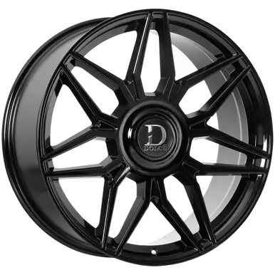 Limited Edition Dolce Luxury Verona 22x9.5 6x135/6x5.5" +18mm Gloss Black Wheel Rim 22" Inch VERONA-229536GB18