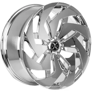 Free Shipping Xcess X04 22x9 5x4.5" +35mm Chrome Wheel Rim 22" Inch X04251435