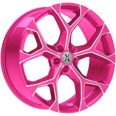 Discount Xcess X05 20x8.5 5x4.5" +35mm Pink/Milled Wheel Rim 20" Inch X05051435PKML