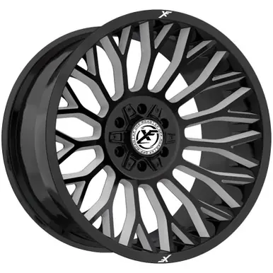 XF Off-Road XF-237 20x10 8x6.5"/8x170 -12mm Black/Milled Wheel Rim 20" Inch XF-237201081651170-12GBM Trending