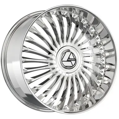 Azara AZX-103 26x9.5 6x135/6x5.5" +22mm Chrome Wheel Rim 26" Inch AZX-10326955722C Latest