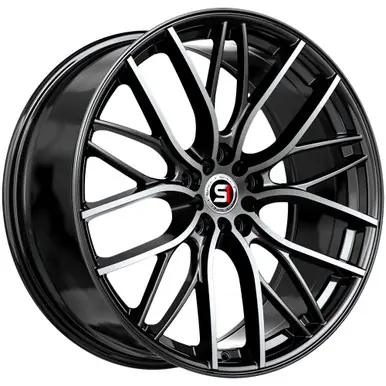 Spec-1 SP-61 17x8 5x110/5x4.5" +42mm Black/Machined Wheel Rim 17" Inch SP-611783542BM Top Rated