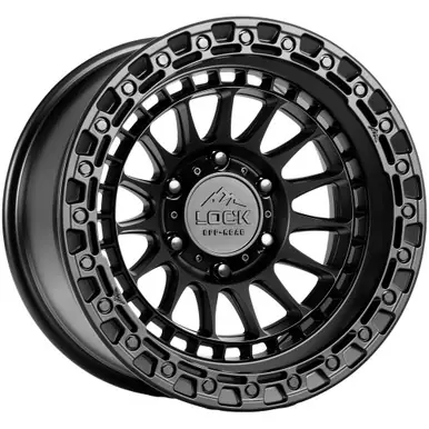 Lock Off-Road Mojave 17x9 8x6.5" -12mm Matte Black Wheel Rim 17" Inch MOJAVE-7986MB12N Viral