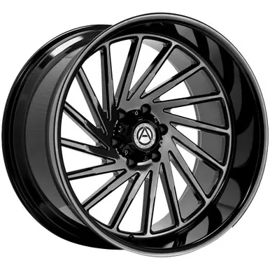 Artem A205 Curvus Flow Formed 26x14 8x6.5" -76mm Gloss Black Wheel Rim 26" Inch A205-26148165-76GB Price Cut