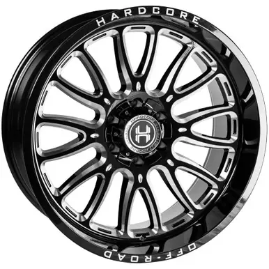 Hardcore HC101 Nuisance 22x12 6x135/6x5.5" -44mm Black/Milled Wheel Rim 22" Inch HC1012212613555GBM-44 Deal