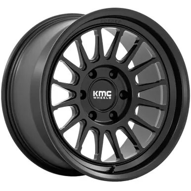 KMC KM447 Impact Forged 18x9 6x135 +18mm Satin Black Wheel Rim 18" Inch KM447MX18906318 Professional Grade