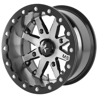 MSA M21 Lok 14x7 4x137 +0mm Charcoal Tint Wheel Rim 14" Inch M21-04737 Don’t Miss Out