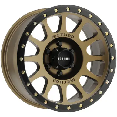 New Arrival Method MR305 NV 18x9 6x5.5" +0mm Bronze Wheel Rim 18" Inch MR30589060900