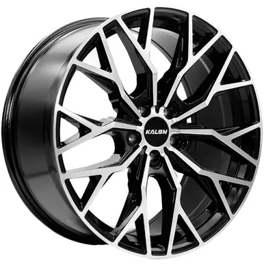 Kalon 103 Inferno 18x8 5x112 +38mm Black/Machined Wheel Rim 18" Inch 103AB-1880E38 Order Now
