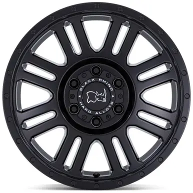 Black Rhino Yellowstone 18x8 5x130 +48mm Matte Black Wheel Rim 18" Inch 1880YWN485130M78 Handmade