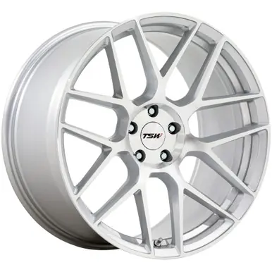 TSW TW002 Lasarthe 17x8 5x108 +40mm Silver Wheel Rim 17" Inch TW002SD17804540 Hot Deal