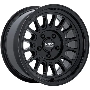 Affordable KMC KM733 Impact FFT 17x8.5 6x135 +25mm Gloss Black Wheel Rim 17" Inch KM733BX17856325