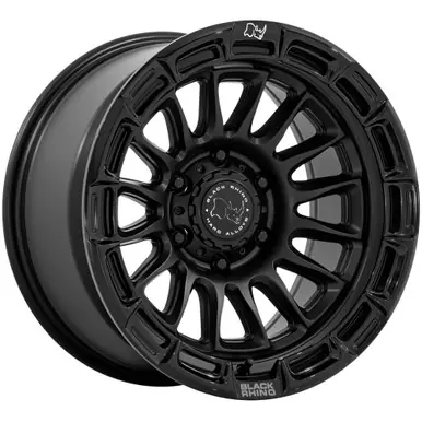 Budget Black Rhino BR025 Rival 20x9 6x5.5" +1mm Double Black Wheel Rim 20" Inch BR025MB20906801