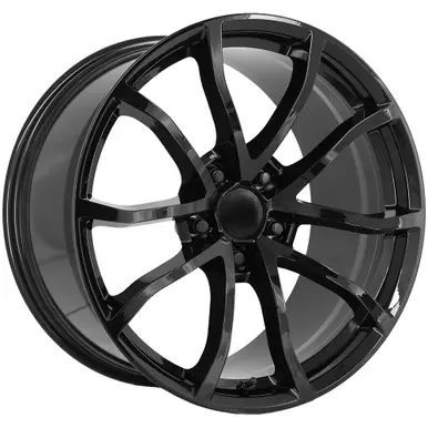 Factory Reproductions FR25F Flow Formed C6 Cup 20x12 5x4.75" +59mm Gloss Black Wheel Rim 20" Inch 25012593402F Certified