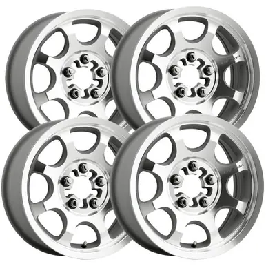 Handmade (Set of 4) Staggered-Vision UTV 351 Flow 15" 5x4.5" 13mm Machined Wheels Rims 351-157545ACMF44-351-151545ACMF55
