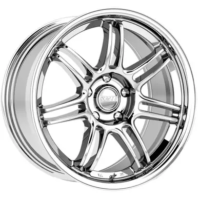 Weekend Sale Kansei K17X Seven 19x10.5 5x4.5" +12mm Chrome Wheel Rim 19" Inch K17X-191512+12