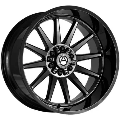 Affordable Artem Off-Road A203 Seneca 22x12 8x170 -44mm Gloss Black Wheel Rim 22" Inch A203-22128170-44GB