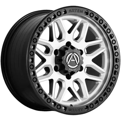 Artem Off-Road AB1 Grimlock 20x10 6x135 -19mm Silver Wheel Rim 20" Inch AB1-20106135-19SFSBR Price Drop