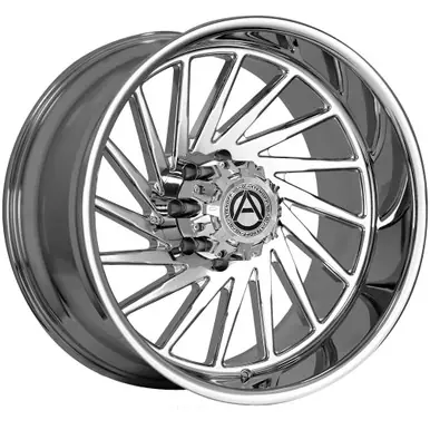 Professional Grade Artem Offroad A205 Curvus Flow Formed 26x14 6x5.5" -76mm Chrome Wheel Rim 26" Inch A205-261461397-76C