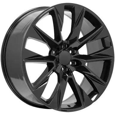 Free Shipping OE Concepts C17 LTZ 24x10 6x5.5" +30mm Gloss Black Wheel Rim 24" Inch C17-2410655+30GB