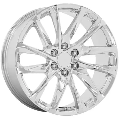 Limited Offer OE Concepts C25 24x10 6x5.5" +28mm Chrome Wheel Rim 24" Inch C25-2410655+28C