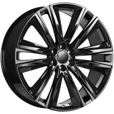 Express Delivery OE Concepts C35 Platinum 22x9 6x5.5" +28mm Gloss Black Wheel Rim 22" Inch C35-2290655+28BP